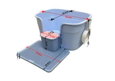 Açık Kedi Tuvaleti MSP-B09 - 1