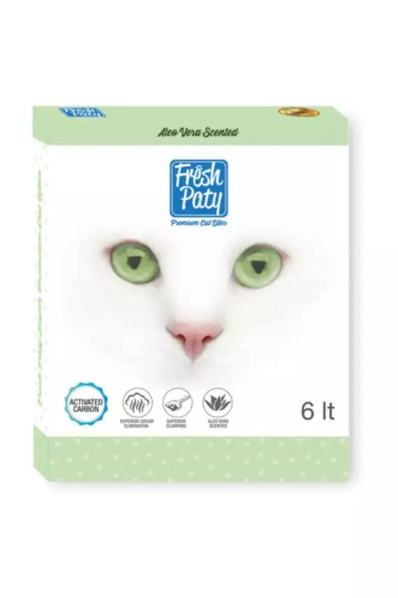 Fresh Paty Kedi Kumu Aloe Vera Kokulu - 6 lt - 1