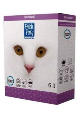 Fresh Paty Kedi Kumu Kokusuz - 6 lt - FRESH PATY