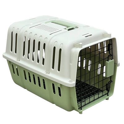Metal Kapılı Plastik Kedi Taşıma Çantası LH-1 - 2