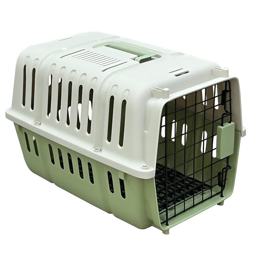 Metal Kapılı Plastik Kedi Taşıma Çantası LH-1 - 2