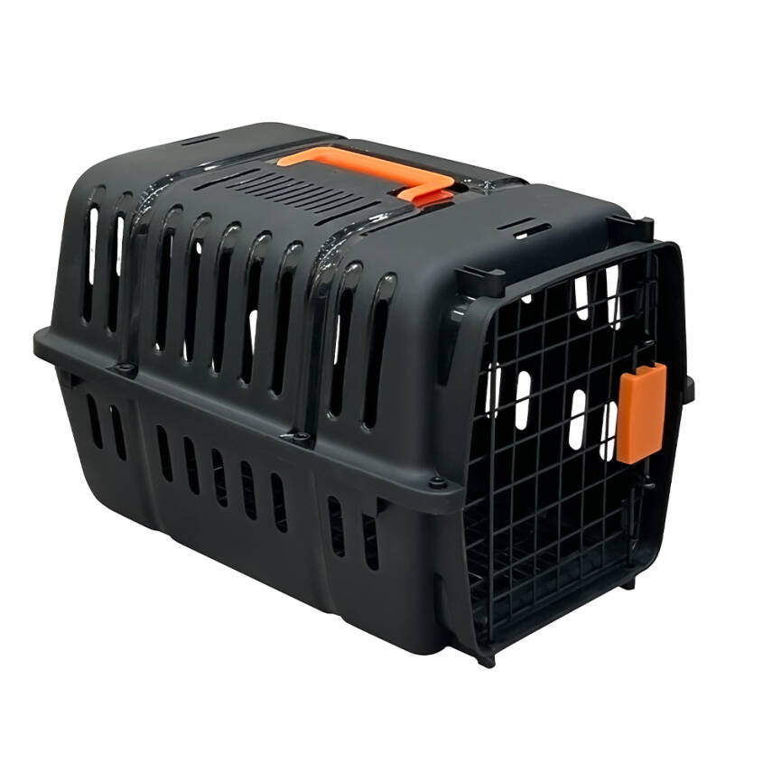 Metal Kapılı Plastik Kedi Taşıma Çantası LH-1 - 5