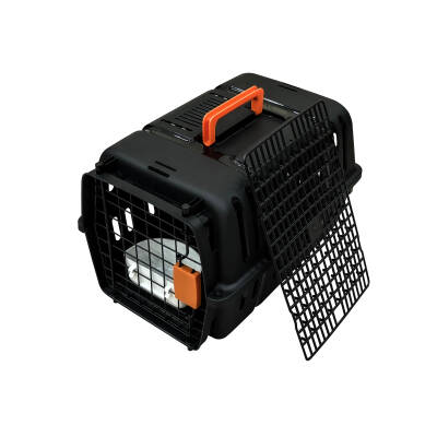 Metal Kapılı Plastik Kedi Taşıma Çantası LH-1 - 6