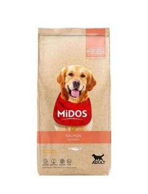 MİDOS Somonlu Tüm Irklar Yetişkin Köpek 15 kg - MİDOS
