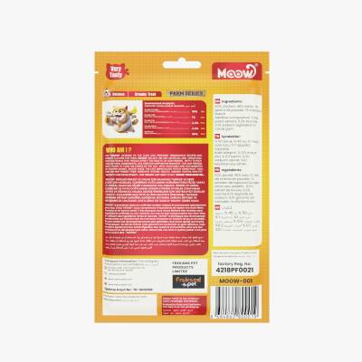 Moow Tavuklu Keçi Sütlü 12gr x 6 12 li Kedi Krema Ödülü - 2