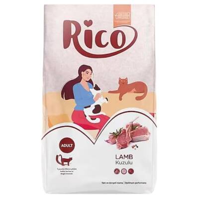 RICO Kuzu Etli Yetişkin Kedi 15 Kg - RİCO