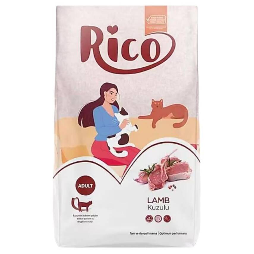 RICO Kuzu Etli Yetişkin Kedi 15 Kg - 1