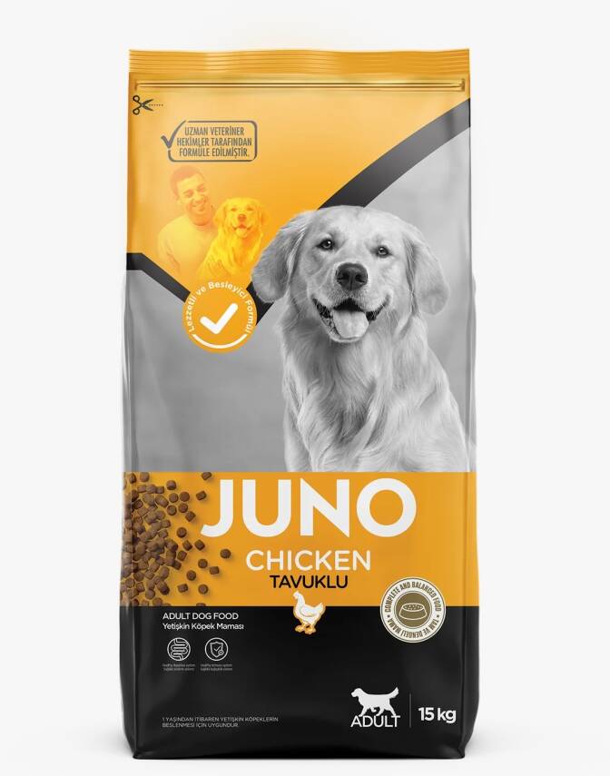 JUNO Tavuklu Yetişkin Köpek (Tüm Irklar İçin)15kg - 1