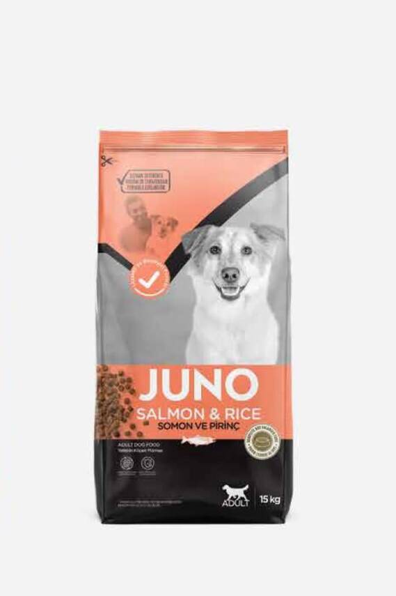 JUNO Somonlu Yetişkin Köpek (Tüm Irklar İçin) 15 kg - 1
