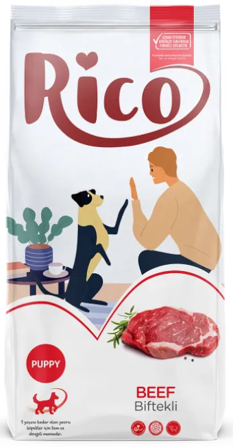 RICO Sığır Etli Yavru Köpek 15 kg - 1
