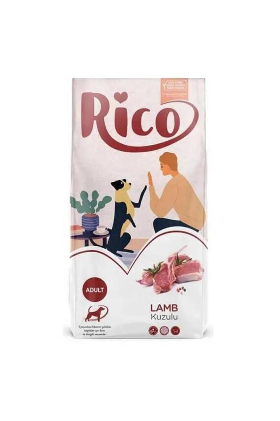 RICO Kuzu Etli Yetişkin Köpek 3 kg - 1