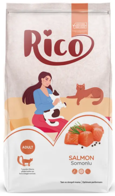 RICO Somonlu Yetişkin Kedi 15 Kg - RİCO