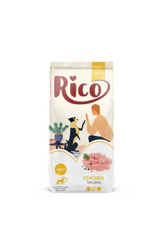 RICO Tavuklu Yetişkin Köpek 15 kg - 1