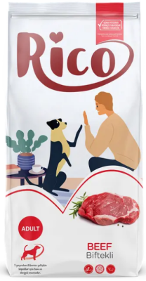 RICO Yetişkin Köpek Mama Biftekli 15 kg - RİCO